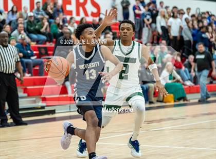 Thumbnail 1 in University vs. Covenant Christian (IHSAA 2A Sectional 42 First Round) photogallery.