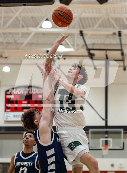 Thumbnail 3 in University vs. Covenant Christian (IHSAA 2A Sectional 42 First Round) photogallery.