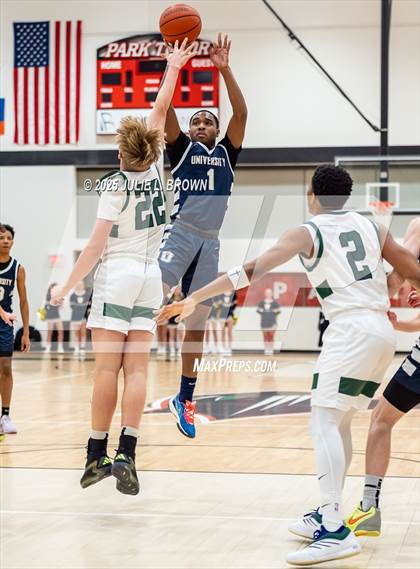 Thumbnail 3 in University vs. Covenant Christian (IHSAA 2A Sectional 42 First Round) photogallery.