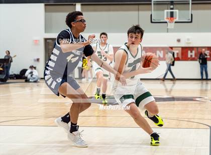Thumbnail 1 in University vs. Covenant Christian (IHSAA 2A Sectional 42 First Round) photogallery.
