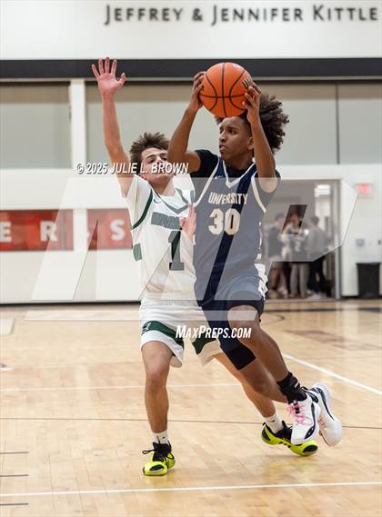 Thumbnail 3 in University vs. Covenant Christian (IHSAA 2A Sectional 42 First Round) photogallery.