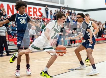 Thumbnail 2 in University vs. Covenant Christian (IHSAA 2A Sectional 42 First Round) photogallery.