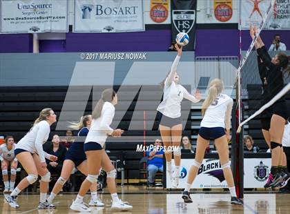 Thumbnail 1 in Stoney Creek @ Marian (MHSAA Regional Semifinal) photogallery.