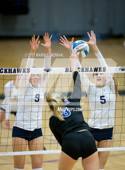 Thumbnail 1 in Stoney Creek @ Marian (MHSAA Regional Semifinal) photogallery.