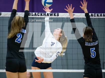 Thumbnail 2 in Stoney Creek @ Marian (MHSAA Regional Semifinal) photogallery.