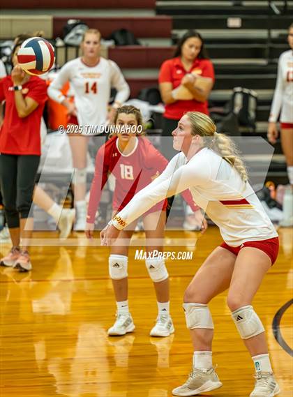 Thumbnail 1 in Cathedral Catholic vs Plano East (Volleypalooza Gold Division Semifinal) photogallery.