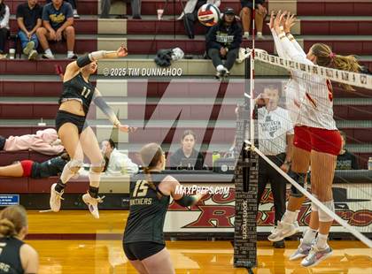 Thumbnail 3 in Cathedral Catholic vs Plano East (Volleypalooza Gold Division Semifinal) photogallery.