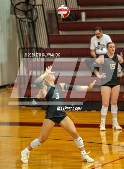 Thumbnail 1 in Cathedral Catholic vs Plano East (Volleypalooza Gold Division Semifinal) photogallery.