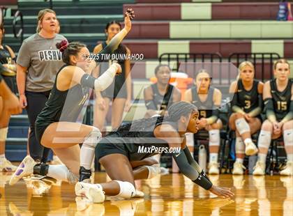 Thumbnail 3 in Cathedral Catholic vs Plano East (Volleypalooza Gold Division Semifinal) photogallery.