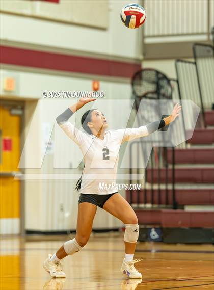 Thumbnail 1 in Cathedral Catholic vs Plano East (Volleypalooza Gold Division Semifinal) photogallery.