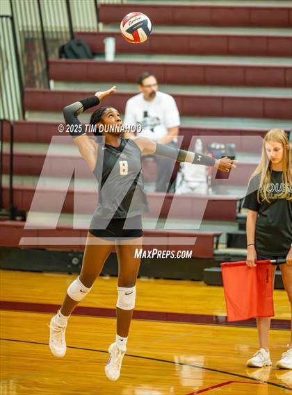 Thumbnail 3 in Cathedral Catholic vs Plano East (Volleypalooza Gold Division Semifinal) photogallery.