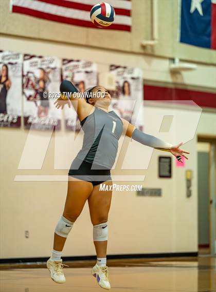 Thumbnail 1 in Cathedral Catholic vs Plano East (Volleypalooza Gold Division Semifinal) photogallery.