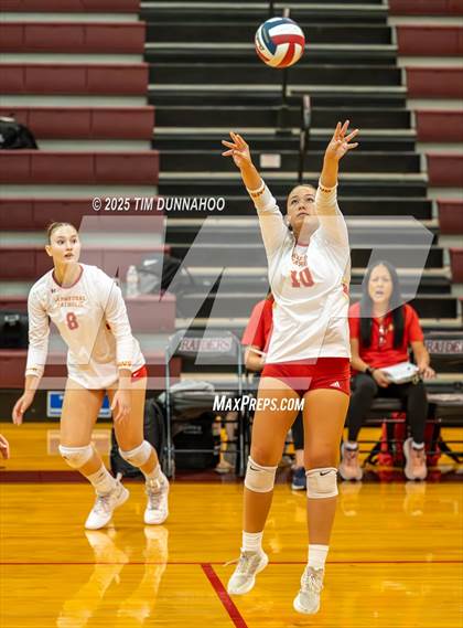 Thumbnail 3 in Cathedral Catholic vs Plano East (Volleypalooza Gold Division Semifinal) photogallery.
