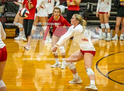 Thumbnail 1 in Cathedral Catholic vs Plano East (Volleypalooza Gold Division Semifinal) photogallery.