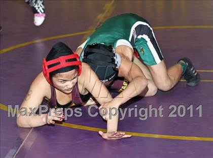 Thumbnail 3 in CIF State Girls Wrestling Championships (Semifinals) photogallery.