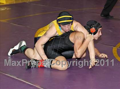 Thumbnail 2 in CIF State Girls Wrestling Championships (Semifinals) photogallery.