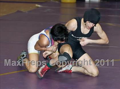Thumbnail 1 in CIF State Girls Wrestling Championships (Semifinals) photogallery.