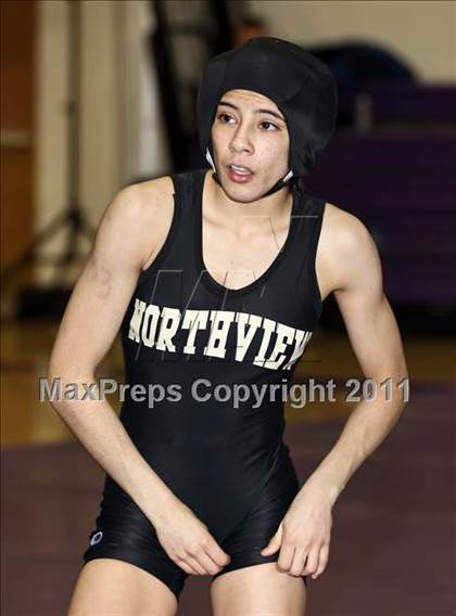 Thumbnail 1 in CIF State Girls Wrestling Championships (Semifinals) photogallery.