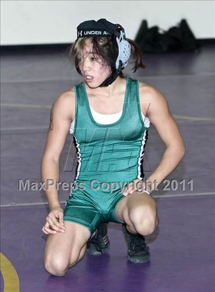 Thumbnail 1 in CIF State Girls Wrestling Championships (Semifinals) photogallery.