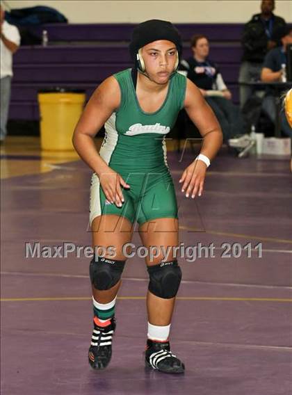 Thumbnail 1 in CIF State Girls Wrestling Championships (Semifinals) photogallery.