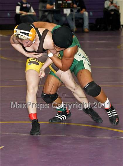 Thumbnail 3 in CIF State Girls Wrestling Championships (Semifinals) photogallery.