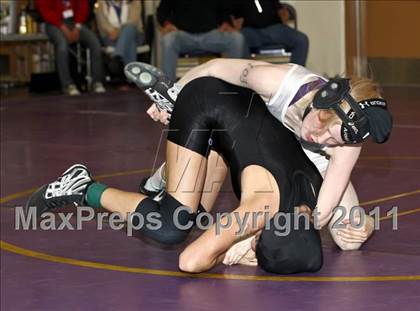 Thumbnail 2 in CIF State Girls Wrestling Championships (Semifinals) photogallery.