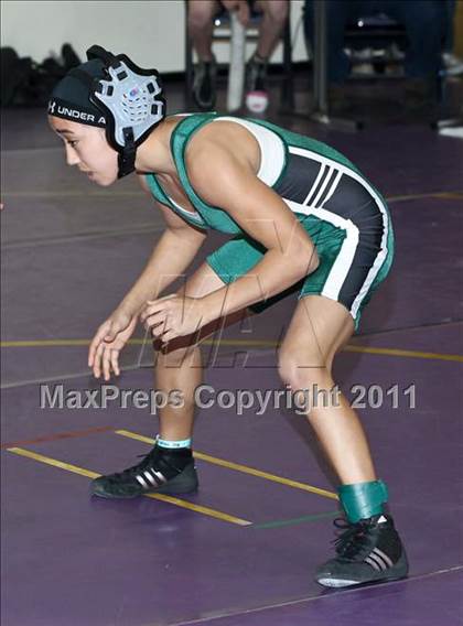 Thumbnail 1 in CIF State Girls Wrestling Championships (Semifinals) photogallery.