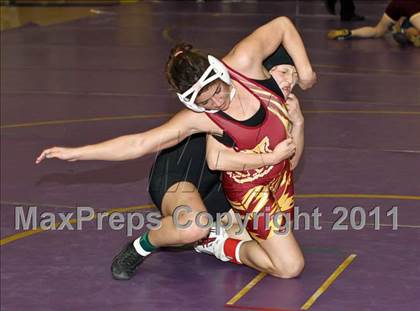 Thumbnail 3 in CIF State Girls Wrestling Championships (Semifinals) photogallery.