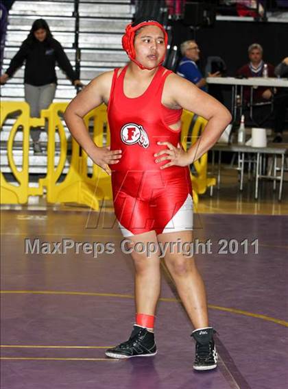 Thumbnail 1 in CIF State Girls Wrestling Championships (Semifinals) photogallery.
