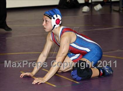 Thumbnail 1 in CIF State Girls Wrestling Championships (Semifinals) photogallery.