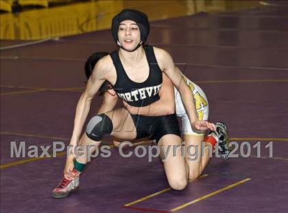 Thumbnail 1 in CIF State Girls Wrestling Championships (Semifinals) photogallery.