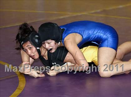 Thumbnail 1 in CIF State Girls Wrestling Championships (Semifinals) photogallery.