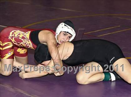 Thumbnail 1 in CIF State Girls Wrestling Championships (Semifinals) photogallery.