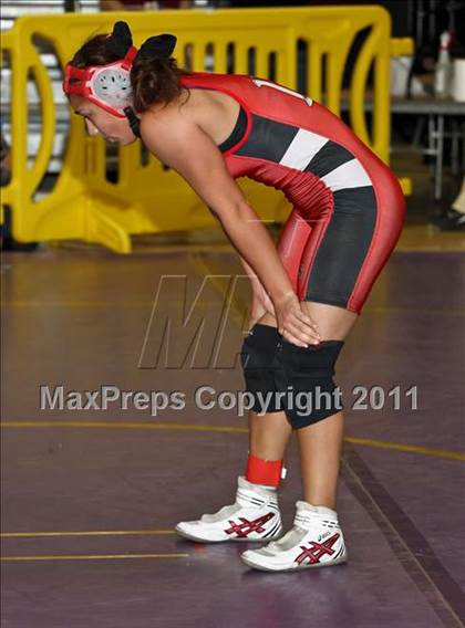 Thumbnail 1 in CIF State Girls Wrestling Championships (Semifinals) photogallery.