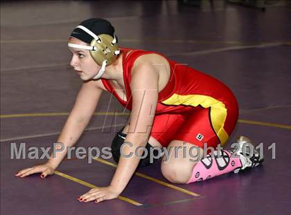 Thumbnail 3 in CIF State Girls Wrestling Championships (Semifinals) photogallery.