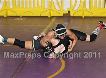 Thumbnail 2 in CIF State Girls Wrestling Championships (Semifinals) photogallery.