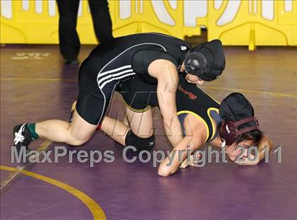 Thumbnail 3 in CIF State Girls Wrestling Championships (Semifinals) photogallery.