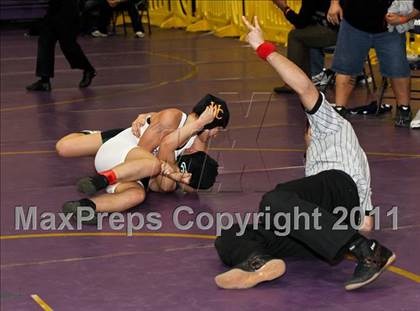 Thumbnail 3 in CIF State Girls Wrestling Championships (Semifinals) photogallery.
