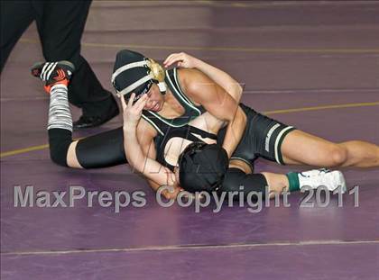 Thumbnail 1 in CIF State Girls Wrestling Championships (Semifinals) photogallery.
