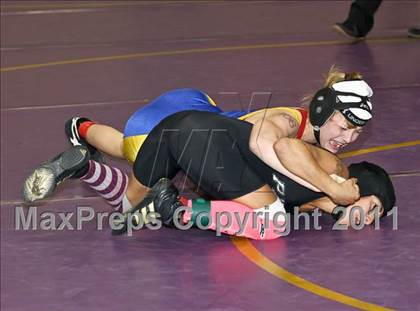 Thumbnail 3 in CIF State Girls Wrestling Championships (Semifinals) photogallery.