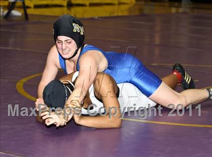 Thumbnail 3 in CIF State Girls Wrestling Championships (Semifinals) photogallery.
