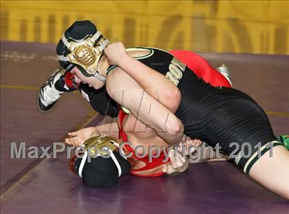 Thumbnail 2 in CIF State Girls Wrestling Championships (Semifinals) photogallery.