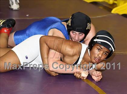 Thumbnail 3 in CIF State Girls Wrestling Championships (Semifinals) photogallery.