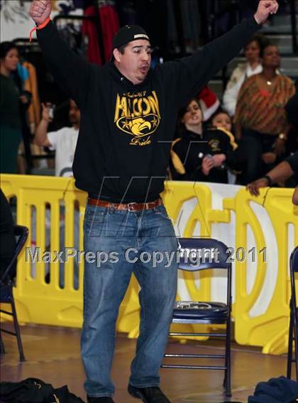 Thumbnail 2 in CIF State Girls Wrestling Championships (Semifinals) photogallery.
