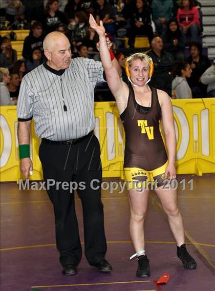 Thumbnail 2 in CIF State Girls Wrestling Championships (Semifinals) photogallery.