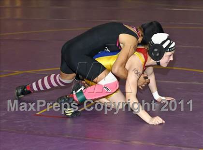 Thumbnail 3 in CIF State Girls Wrestling Championships (Semifinals) photogallery.
