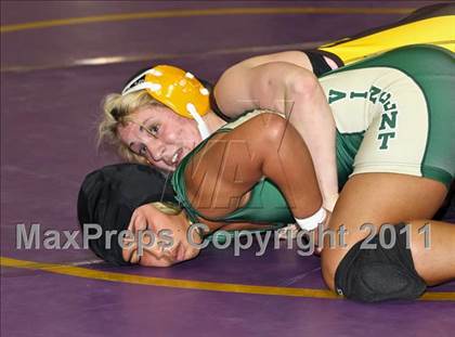 Thumbnail 3 in CIF State Girls Wrestling Championships (Semifinals) photogallery.
