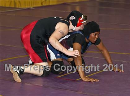 Thumbnail 3 in CIF State Girls Wrestling Championships (Semifinals) photogallery.