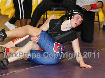 Thumbnail 3 in CIF State Girls Wrestling Championships (Semifinals) photogallery.