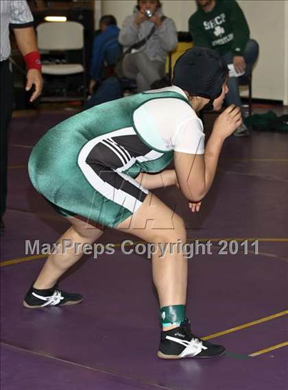 Thumbnail 3 in CIF State Girls Wrestling Championships (Semifinals) photogallery.